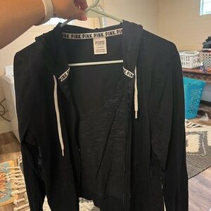 PINK Victoria's Secret Black Hoodie